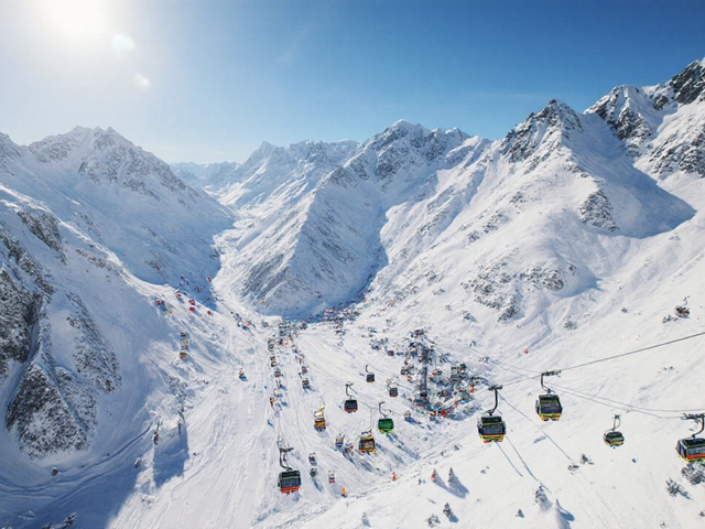 Где находится самый большой горнолыжный курорт мира?