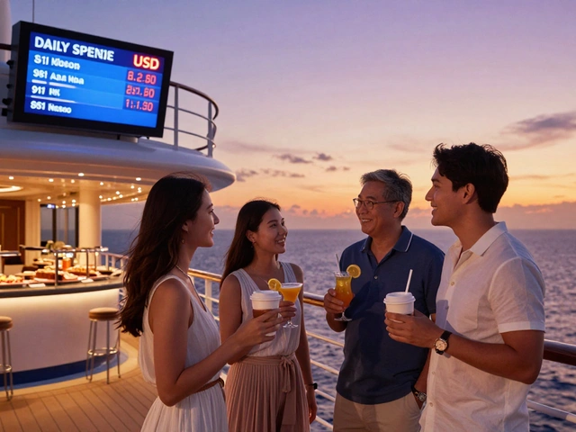 Сколько денег вам нужно в круизе: подробный расчет расходов на борту